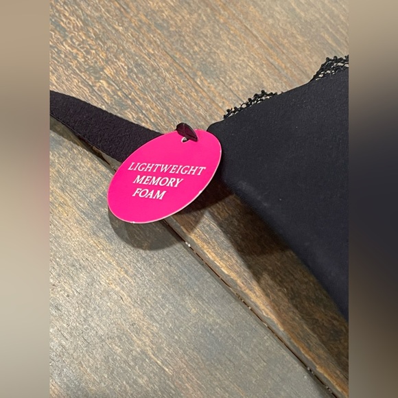 NWT Maidenform Women’s Solid Black Extra Coverage T-Back Bra Sz: 34C DM9502 - Picture 2 of 8